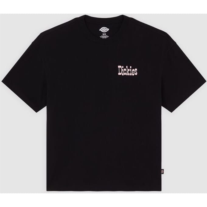 T-shirt met labelprint