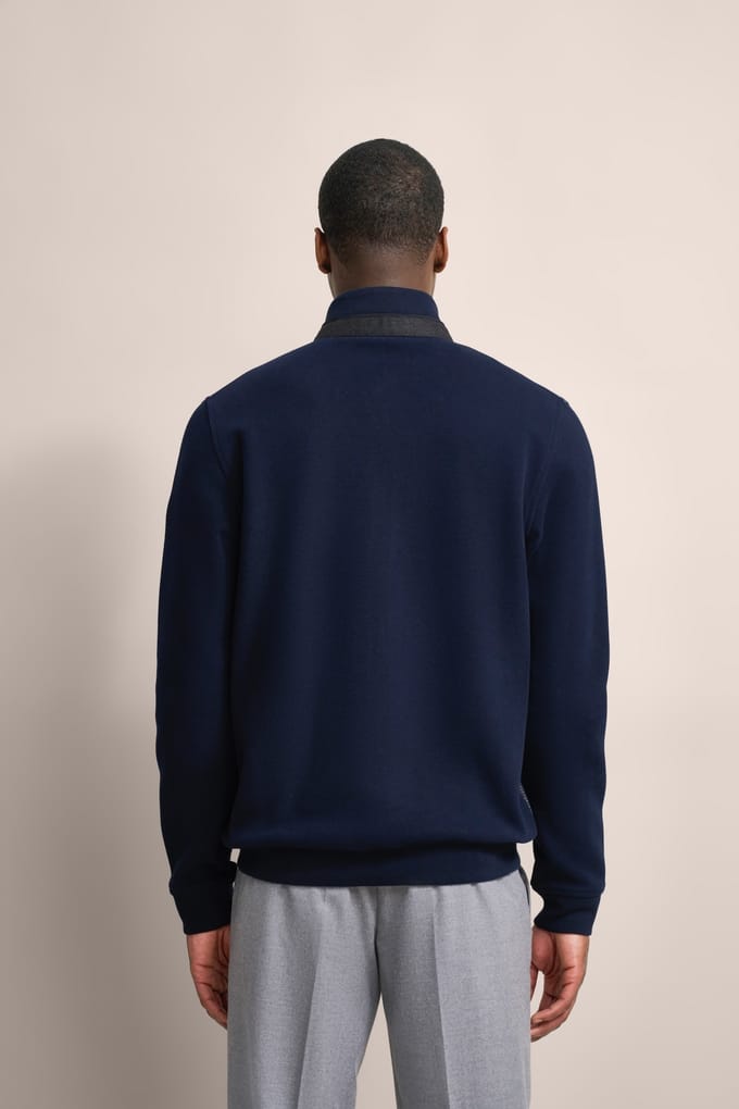 Bugatti Herren Sweatjack met steekzak