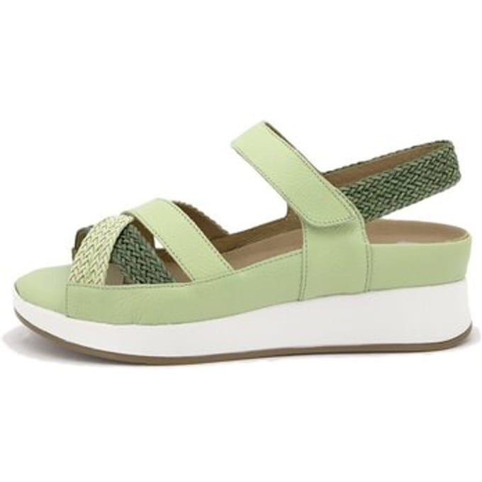 Sandalen met sleehak Piesanto 250425