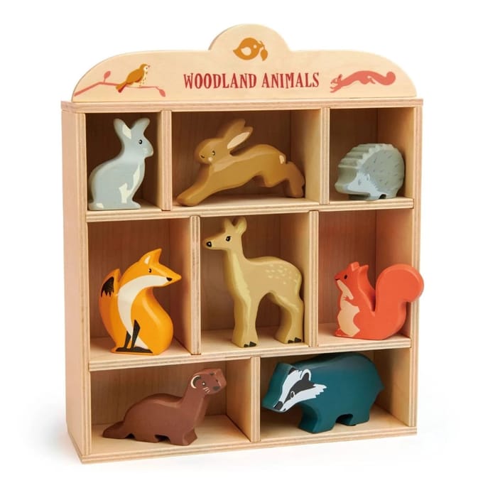Tender Leaf Toys - Set Houten Bosdieren