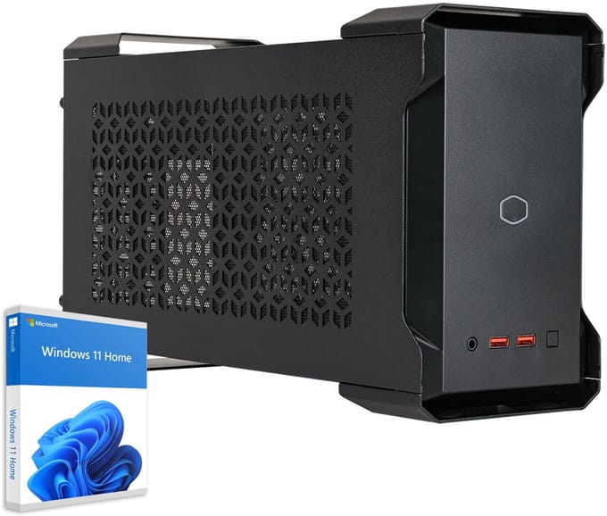 Sedatech Mini-PC Evolution • Intel i7-9750H 6x 2.6GHz • Intel UHD Graphics 630 • 16Gb RAM • 1Tb SSD M.2 • WiFi • Bluetooth, USB C • Windows 11 • Desktop computer