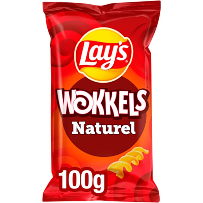 Wokkels chips naturel