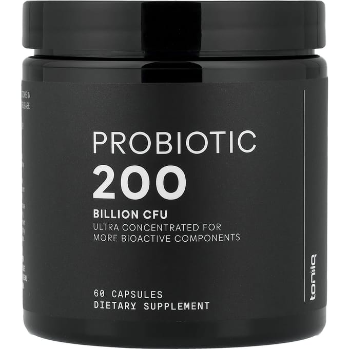 Toniiq, Probiotique 200, 60 Gélules
