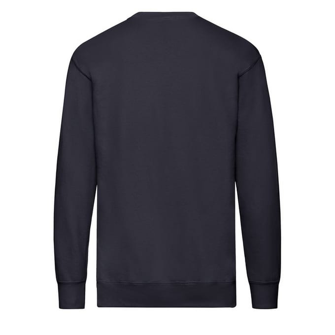 Fruit of the Loom Heren Lichtgewicht Set-In Sweatshirt (Deep Navy)