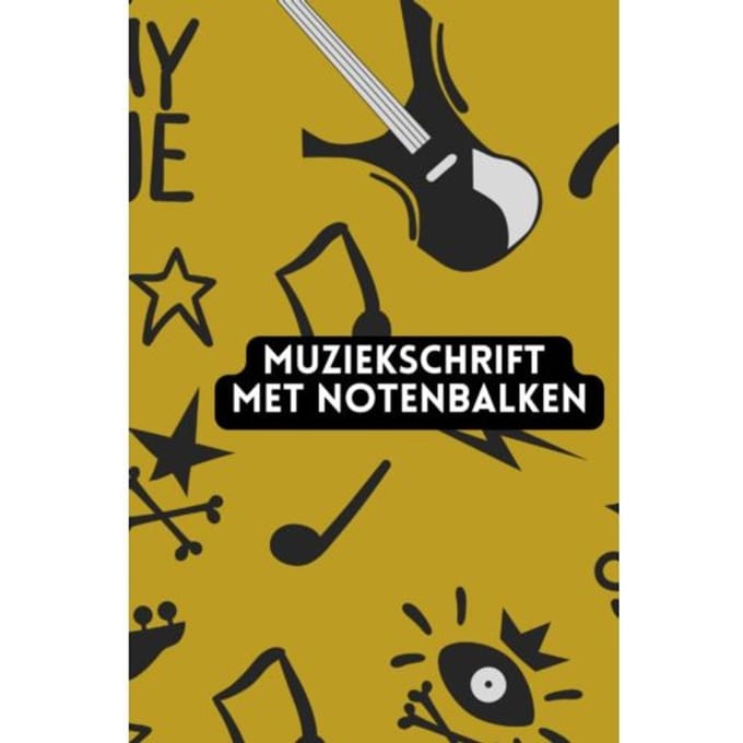 Muziekschrift Met Notenbalken - Gold Arts Books