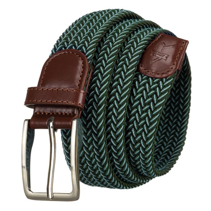 Rovicky - Heren Riem - Traditionele Gesp - Groen