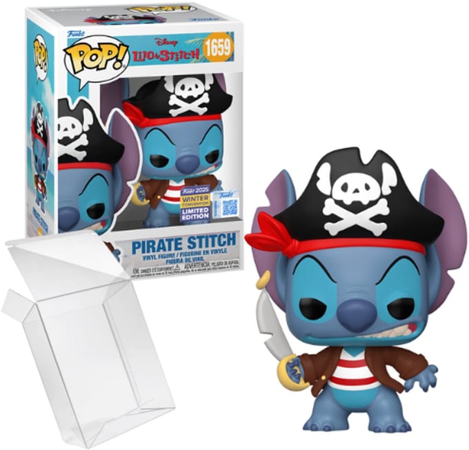 Funko Pop! Lilo and Stitch - Pirate Stitch #1659 (2025 Winter Convention Exclusive)