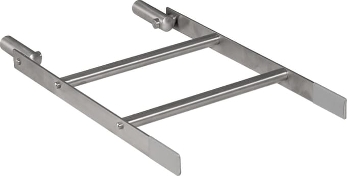 Geberit 300 basic rooster voor uitstortgootsteen met buffers, chroom