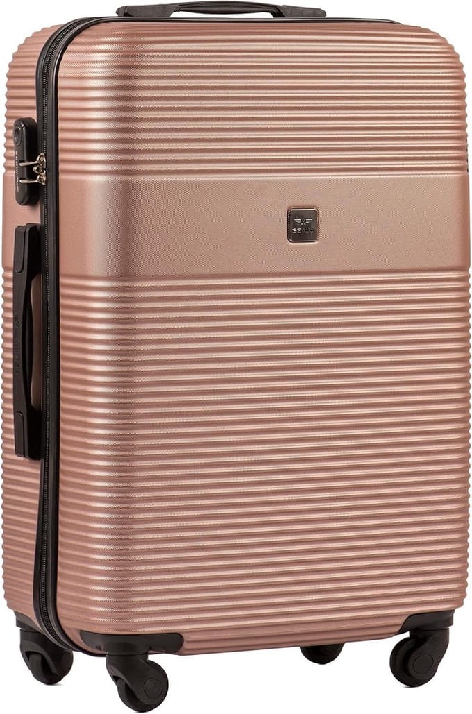 Reiskoffer - Handbagage Koffer - Moderne Reizen - Combinatieslot - Maat M - Goud