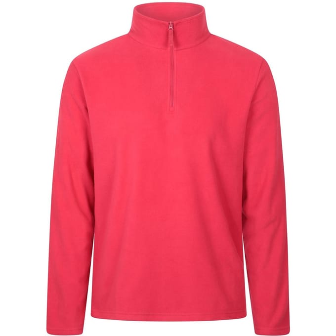 Mountain Warehouse Heren Camber II Half Zip Fleece (Rood)