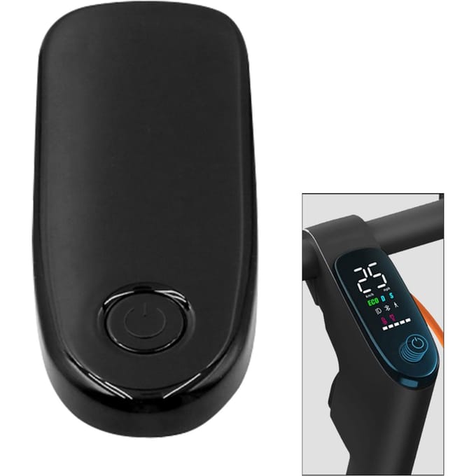 Vervangend dashboarddisplaydeksel voor Ninebot F30/F40 elektrische scooter zwart