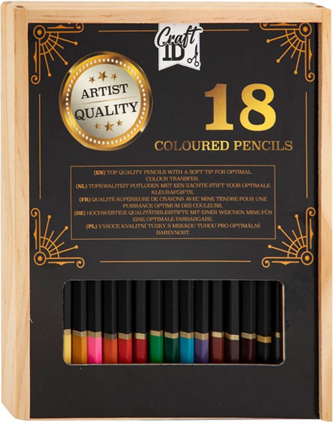 Creative Craft Group Professional Colored Pencils 18pcs.