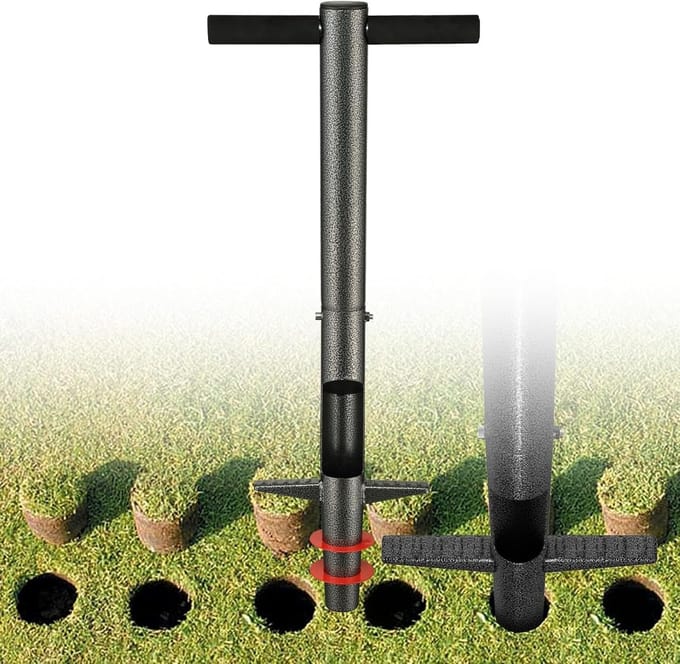 Bloembollen Planter - Tuin Gereedschap - Planten Bollen - Lange Handgreep - 33.5 Inch