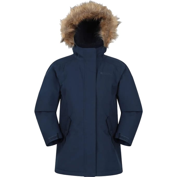 Mountain Warehouse Kinderen Lumi Waterdichte Jas (Marineblauw)