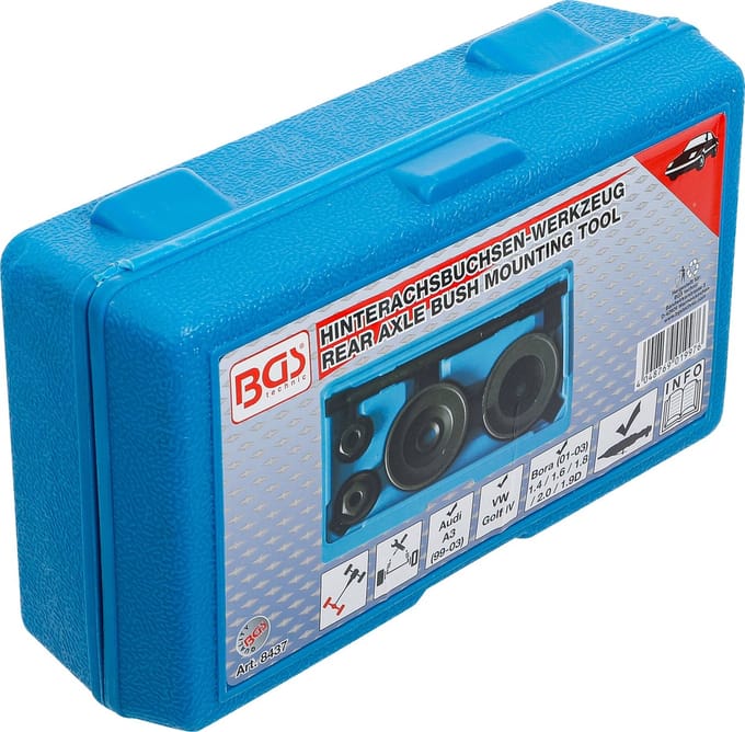 BGS Achterasbus-gereedschapset voor VW Golf, Audi A3