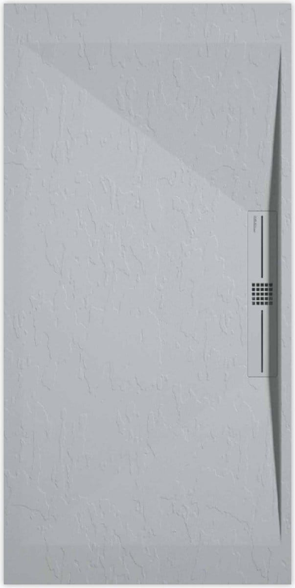 Sanifun douchebak Stone Side Gray 7035 Slate 1300 x 900 P