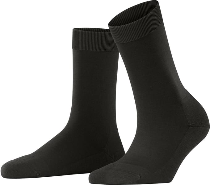 FALKE ClimaWool eenkleurig wol lyocell sokken dames bruin - maat 37-38