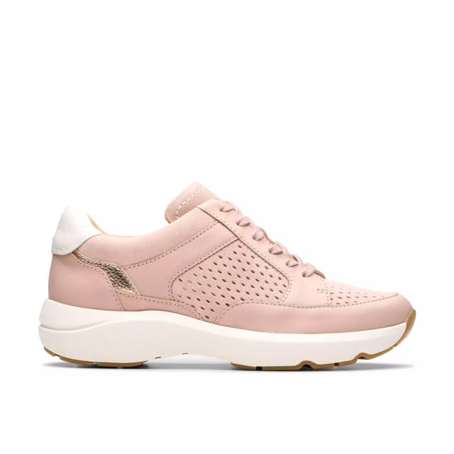 Clarks Tivoli Walk - dames sneaker - Roze - maat 37 (EU) 4 (UK)