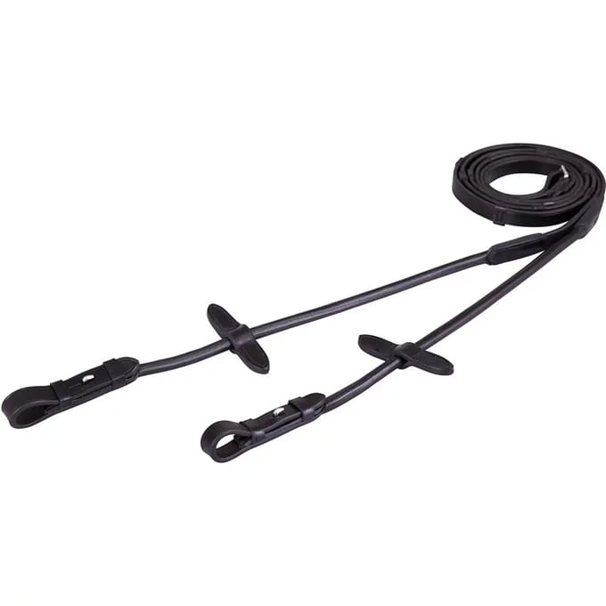 Leren paardenteugels met stoppers BR Equitation