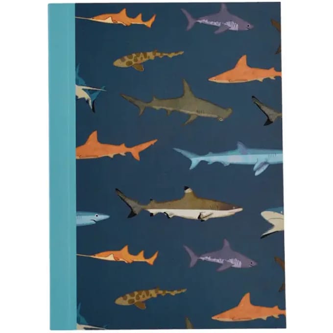 Blocnote a6 gelijnd Rex London Requins