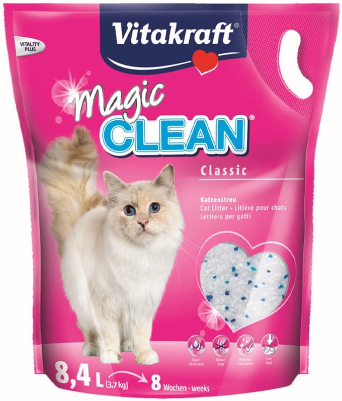 Vitakraft Magic Clean - 8,4 Liter - 2 stuks