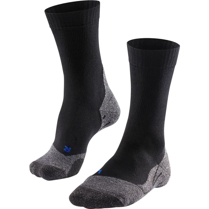 FALKE TK2 Cool anti-blaar dik lyocell functioneel materiaal wandelsokken heren zwart - maat 42-43