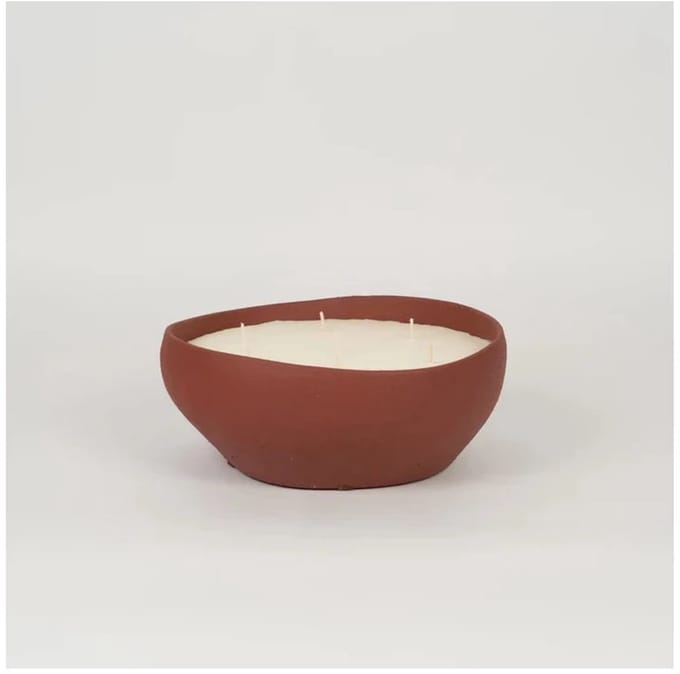Mon Dada Doteki medium indoor geurkaars burgundy - down to earth