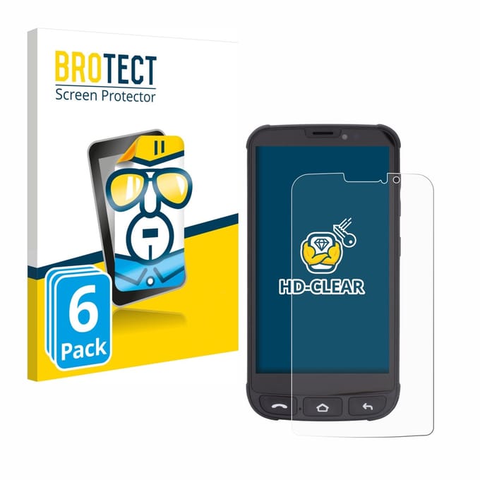 BROTECT - Screenprotector voor Olympia Neo Mini - Folie Beschermfolie transparant 6 Stuks