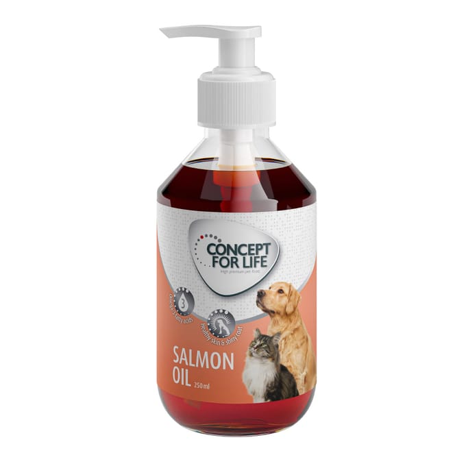 250ml Zalmolie voor Hond/Kat Concept for Life