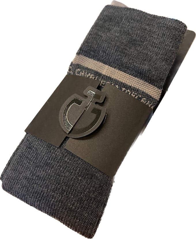 Cavalleria Toscana CT Wollen Sokken L Grijs