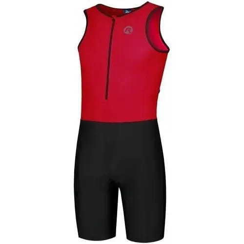 Rogelli Florida Dames en Heren Trisuit - Mouwloos - Zwart/Rood