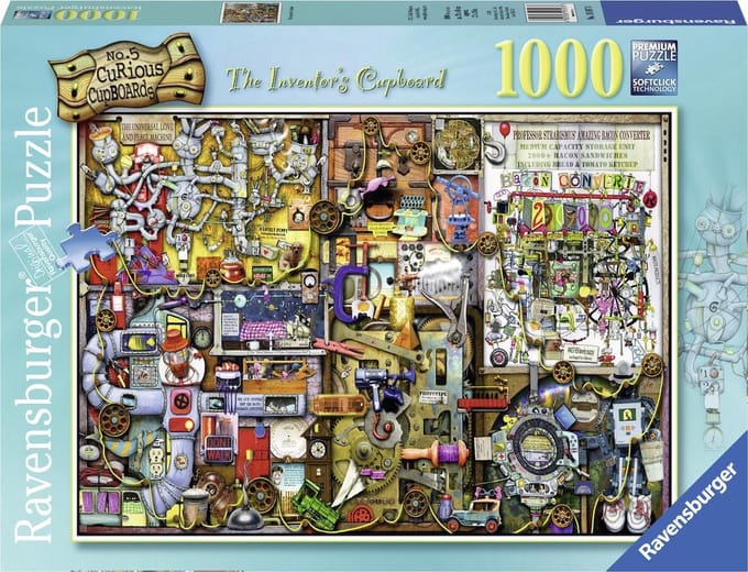 Ravensburger puzzel Colin Thompson The inventors cupboard - Legpuzzel - 1000 stukjes