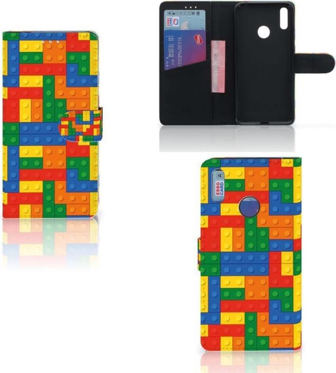Huawei Y7 (2019) Telefoon Hoesje Blokken
