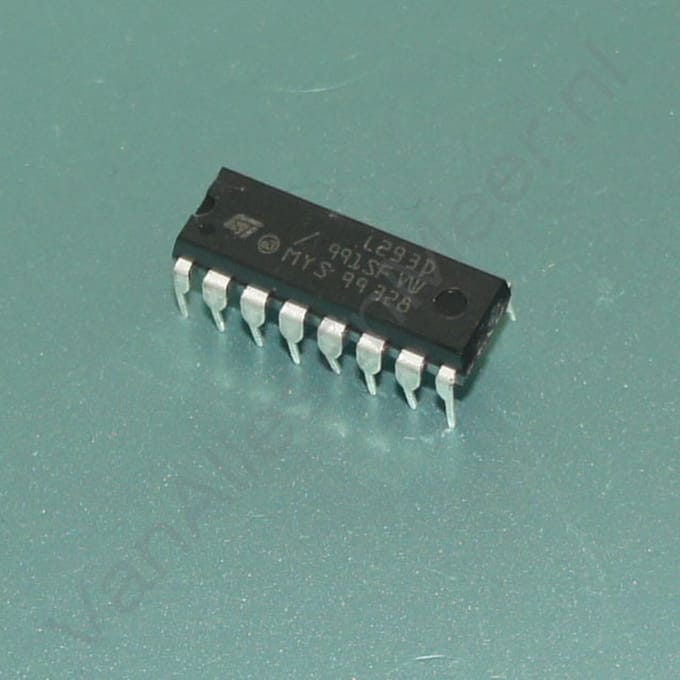 IC L293D 4-kanaals driver voor motoren