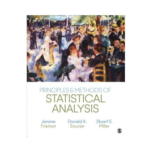 Principles & Methods Of Statistical Analysis - Frieman
