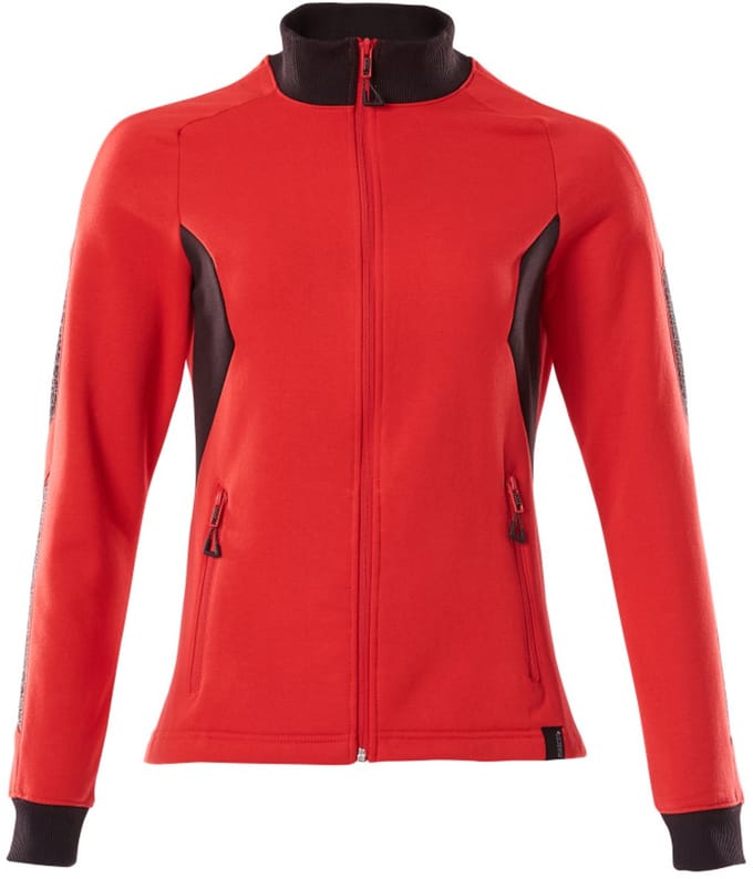 Mascot Accelerate Sweatshirt met rits 18494-962 - signaalrood/zwart - XL