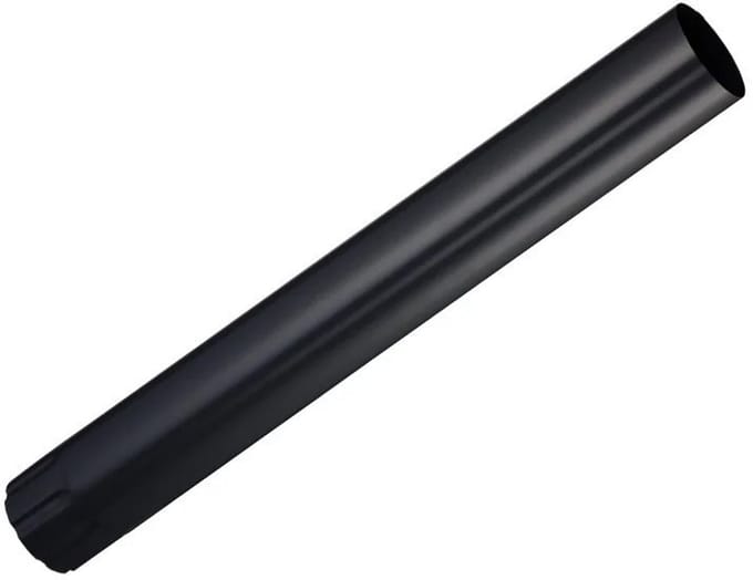 Zinken afvoerbuis 80 cm Zwart Ø 87 mm | Per stuk