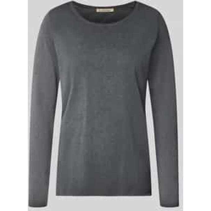 Longsleeve met ronde halsuitsnijding
