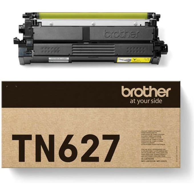 Brother TN-627Y tonercartridge 1 stuk(s) Origineel Geel