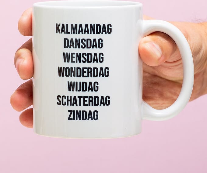 Mok Kalmaandag, Dansdag, Wensdag... van Ditverzinjeniet.nl