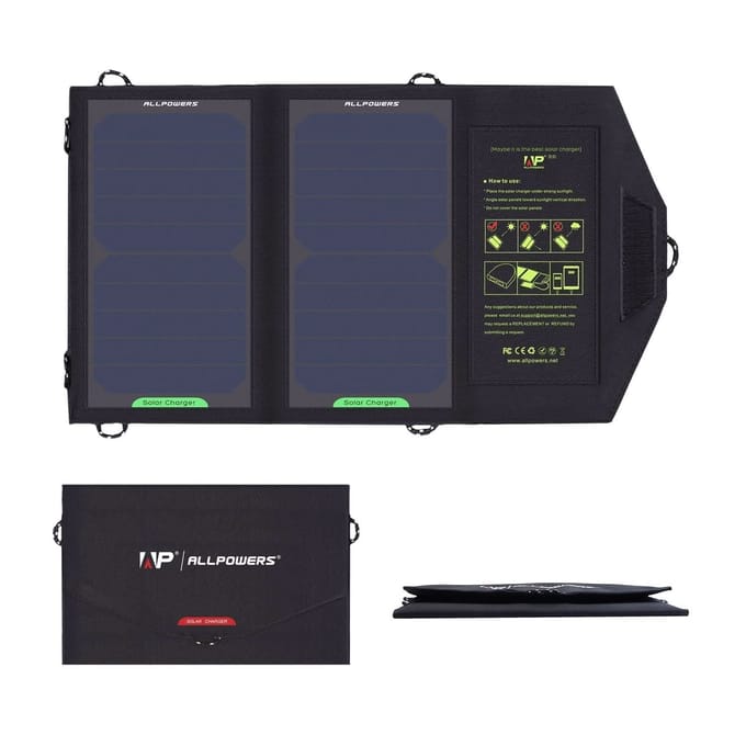 ALLPOWERS 5V 10W Zonnelader