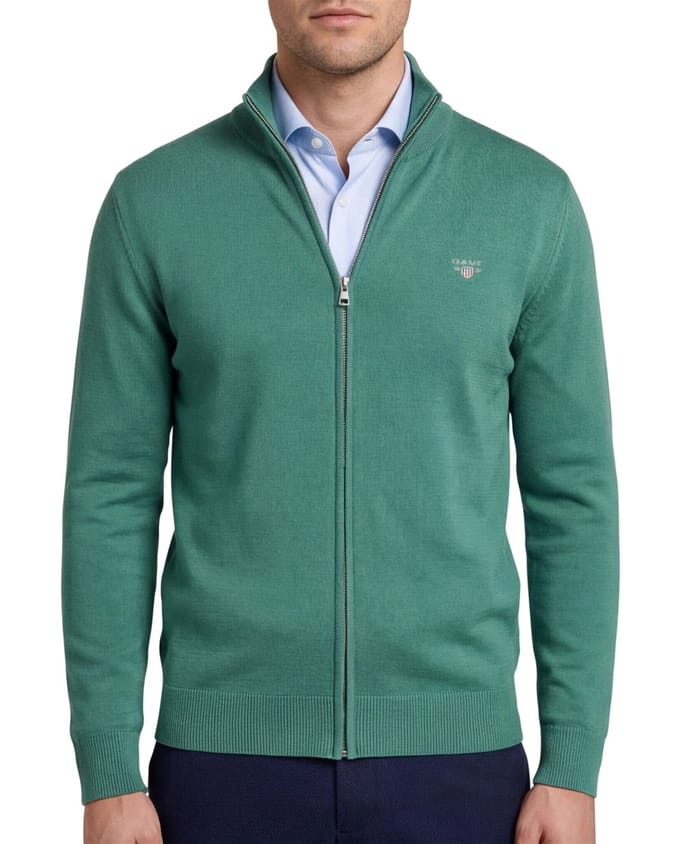 Gant vest groen