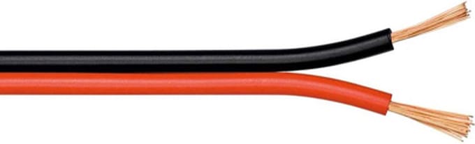 Luidsprekerkabel CCA 2x0.35 mm² - 50m