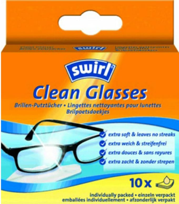 Swirl Brilpoetsdoekjes Optima Sach