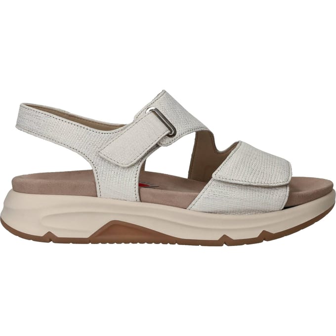 Gabor Rollingsoft Sandalen - Dames - Wit - Maat:43