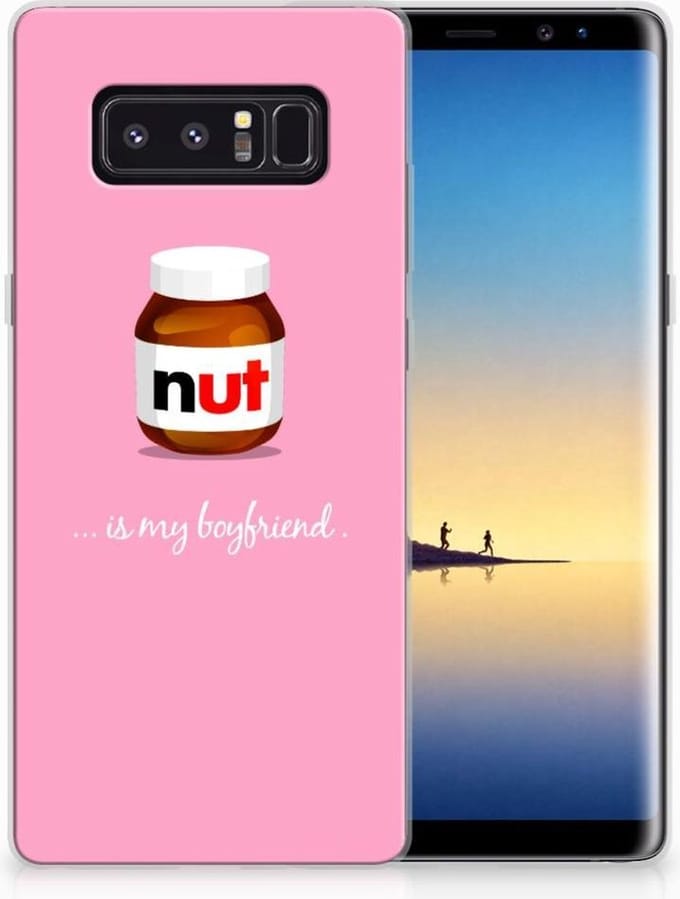 Samsung Galaxy Note 8 Siliconen Case Nut Boyfriend