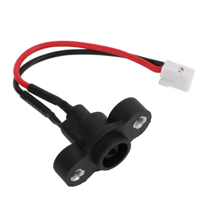 Elektrische Scooter Oplaadpoort Batterij Vervangingsinterface voor Ninebot ES1 Accessoires red