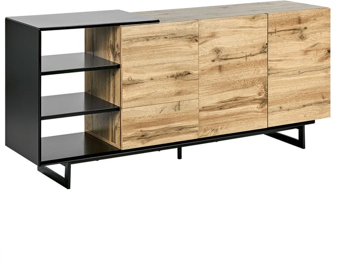 FIORA - Sideboard - Lichte houtkleur - MDF