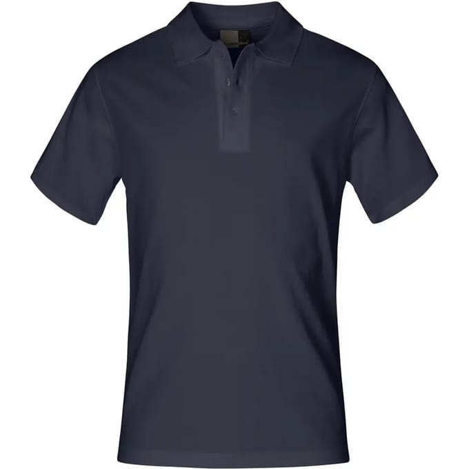 Herenpolo 'Superior' met korte mouwen Navy - S