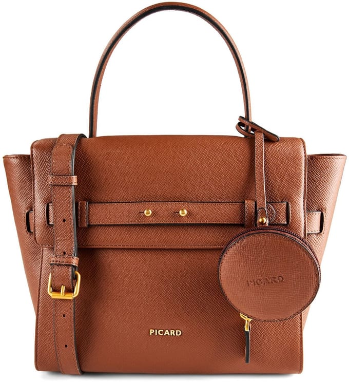 PICARD schoudertas Chic Way Hand Bag Cognac bruine